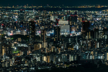 Fototapeta na wymiar 東京の夜景　池袋からの眺め２