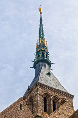 Fototapeta na wymiar Abbey Of Mont Saint Michel 