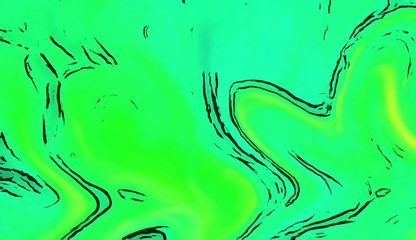 Abstraction painted in oil style. Colorful texture background. Multicolored wallpaper graphic design. Pattern for creating artwork and print. Crazy warm colors and cartoon effect. Fun psychedelic art.