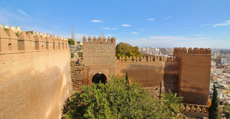 Alcazaba de Almería, Andalucía, España