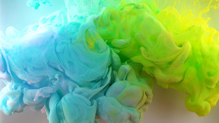 Inks and paints in water