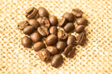 Coffee beans and difference views its