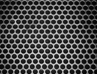 Futuristic metal grid texture background