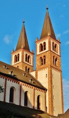 Fototapeta na wymiar Würzburg, Dom St. Kilian, Turmpaar