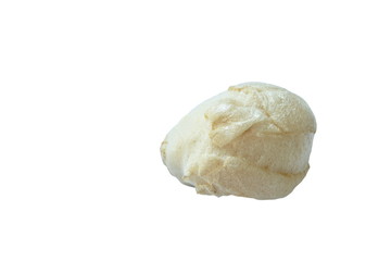 frog egg in sticky bubble protection on white background