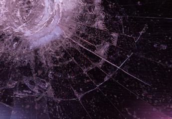 Broken  Glass Wallpaper Background. design element 