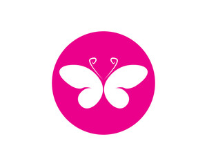 Beauty Butterfly Logo Template Vector icon design