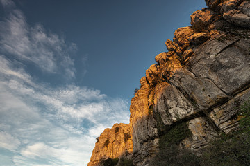 The Torcal de Antequera Natural Park contains one of the most impressive examples of karst landscape in Europe. This natural park is located near Antequera. Spain.