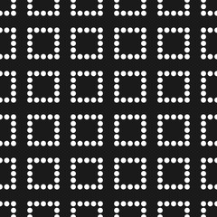 Seamless pattern of circles and points. Pattern of points and circles. Vector illustration background with circles.