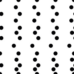 Seamless pattern of circles and points. Pattern of points and circles. Vector illustration background with circles.