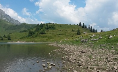 Braunwald Schweiz Alpen Berge See