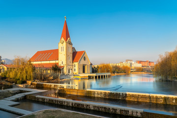 Christian Church by the River..