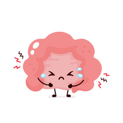 Sad suffering sick cute Intestine