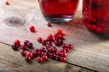 fresh and delicious cranberries