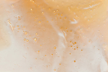 abstract marbleized effect background. gold and white creative colors. Beautiful paint with the addition of gold.