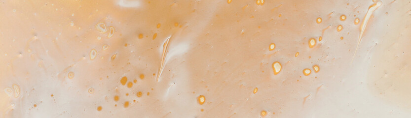 abstract marbleized effect background. gold and white creative colors. Beautiful paint with the addition of gold.
