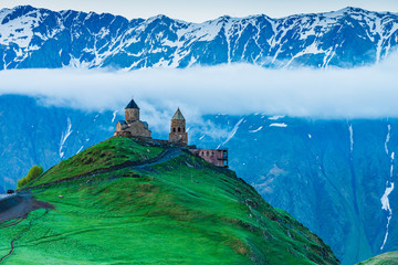 Mountains of Georgia, a beautiful landscape of mountains