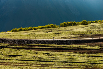 Mountains of Georgia, a beautiful landscape of mountains