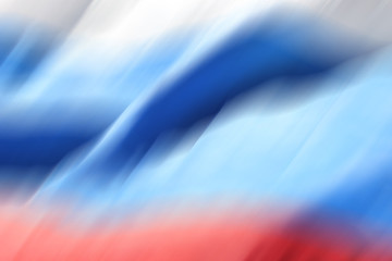 Blurred texture for the background of the National flag of the Russian Federation.