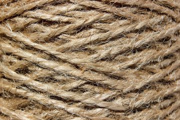 Thin linen light rope.