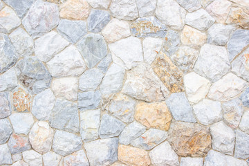 Background texture of Medieval natural stone wall textured background.