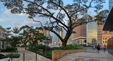 South-East Asia. The Capital Of Malaysia Is Kuala Lumpur. Jamek Mosque it is one of the oldest and most famous mosques in Kuala Lumpur.