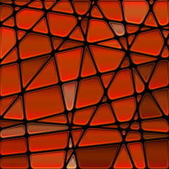 abstract vector stained-glass mosaic background