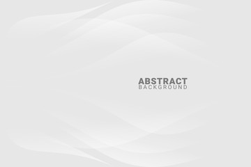 Abstract White and Grey Background.