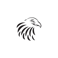 Eagle logo icon design vector template