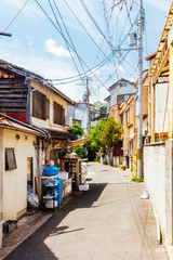 Fototapeta na wymiar Streets of Arashiyama Kyoto Japan