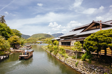 Obraz premium Katsura River Arashiyama Kyoto