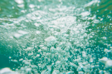 Abstract sea water sponge bubble background