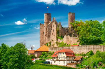 Burg Hanstein bei Bornhagen, Eichsfeld, Thüringen