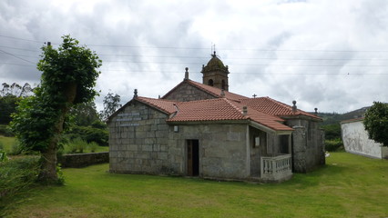 Fototapeta na wymiar Vimianzo, rural village of Galicia.Spain