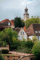 Fototapeta na wymiar Ville de Montluçon dans l'Allier