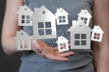 using futuristic interface of smart home automation iot