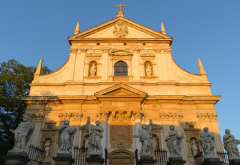 Church of Saints Peter and Paul inside Old Town, Krakow, Poland