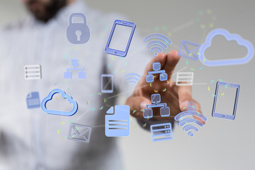 2d rendering Cloud computing, Cloud Computing Concept