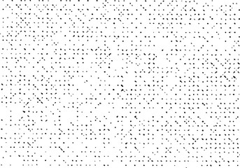 Grunge texture background, Old pattern overlay vector, Halftone dot monochrome