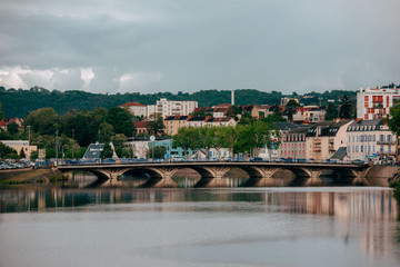 Ville de Montluçon en Allier, France