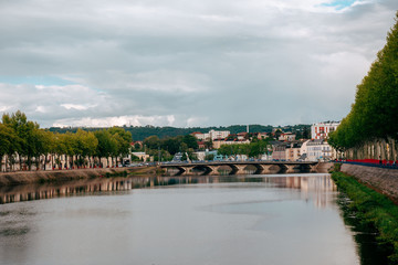 Ville de Montluçon en Allier, France