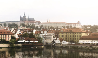 Prague, Czech Republic. View Of Hradcany, Historic District