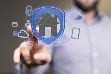 using futuristic interface of smart home automation iot
