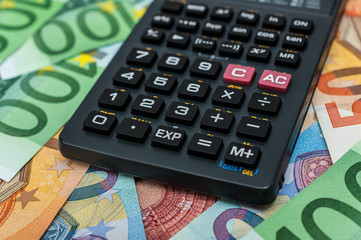 Finanzen Eurogeld Taschenrechner