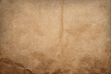 Crumpled paper for background usage