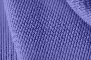 Textile texture lilac color close up. Textile background