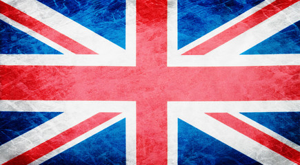 Fototapeta premium United Kingdom Flag Retro