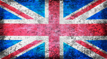 United Kingdom Flag Retro