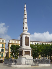 Obraz premium Malaga, city of Andalusia.Spain. Year 2016