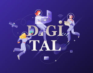 Word DIGITAL and Business Team